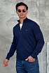 Кофта на молнии Tommy Hilfiger flag embroidery - Navy