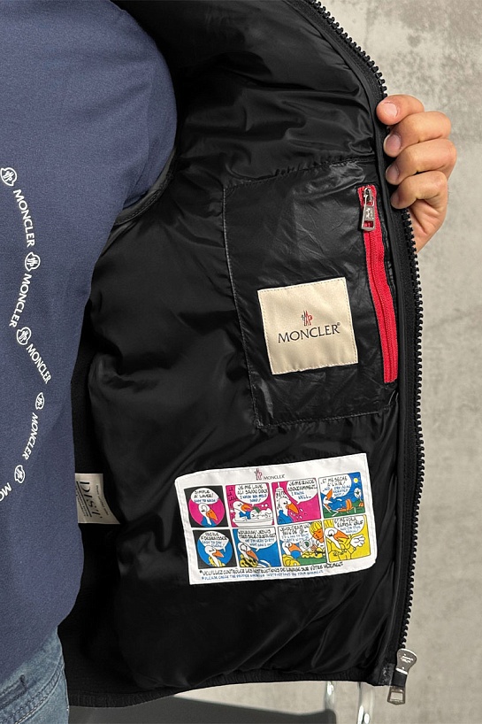 Куртка с вязаными рукавами Moncler