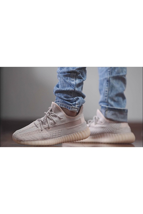 Кроссовки Adidas Yeezy Boost 350 V2 “Synth” Reflective - Pink