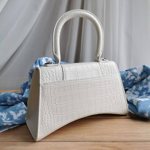 Кожаная сумка Balenciaga Hourglass S 23x14.5 см   