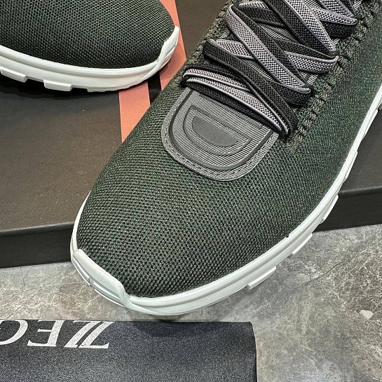 Мужские текстильные кроссовки Ermenegildo Zegna