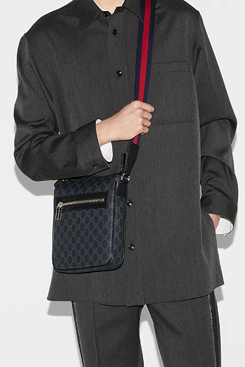 Кожаная сумка Gucci GG Premium 23.5x21x4.5 см   