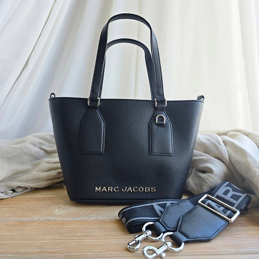 Женская сумка Marc Jacobs 30x20 см - Black   