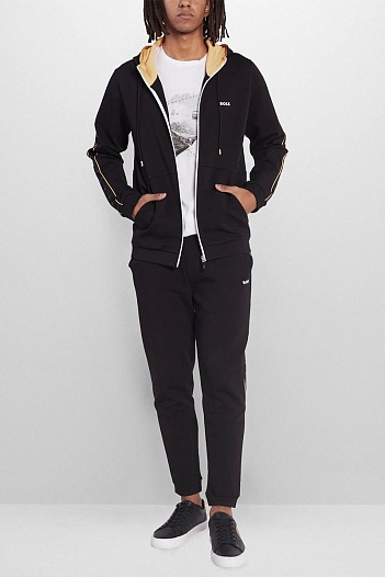 Чёрный спортивный костюм Hugo Boss Saggy   