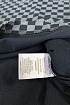 Мужское брендовое поло Louis Vuitton серого цвета