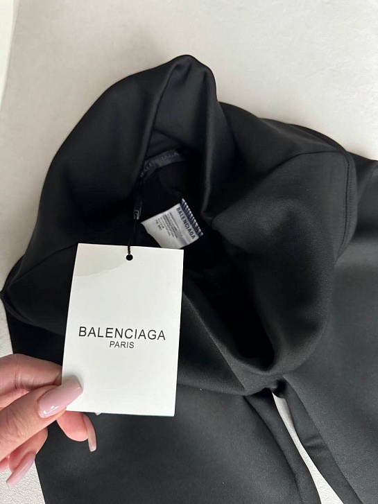 Женские чёрные леггинсы Balenciaga
