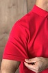 Мужское поло Burberry TB - Red