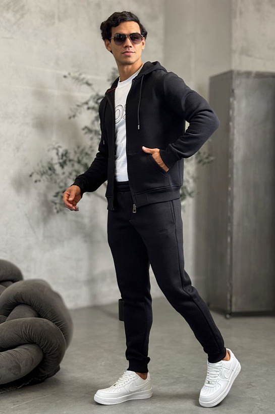 Утеплённая кофта на флисе Hugo Boss