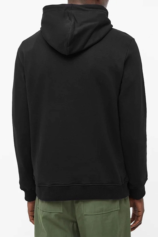 Худи чёрного цвета Kenzo Tiger logo-embroidered