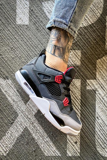 Кроссовки Nike Air Jordan 4 Retro "Infrared"   