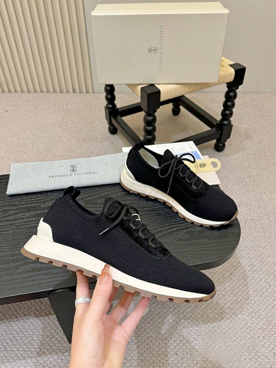 Мужские кроссовки Brunello Cucinelli knitted