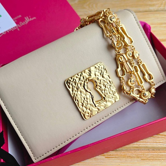 Кожаная сумка Schiaparelli 19x11 см