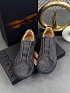 Замшевые кроссовки Zegna Triple Stitch