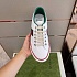 Мужские белые кроссовки Gucci