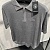 Мужское поло Stefano Ricci Eagle zip-neck - Grey