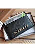 Кожаный кардхолдер Burberry logo-plaque 10.4x7.5 см