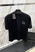 Футболка чёрного цвета Armani Exchange V-neck