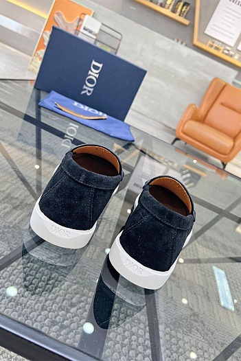 Мужские замшевые лоферы Dior   