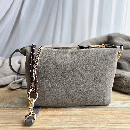 Замшевая сумка MIU MIU 22x14 см