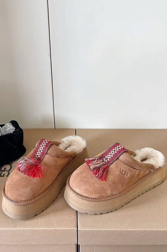 Женские ботинки сабо UGG Tazzle - Brown