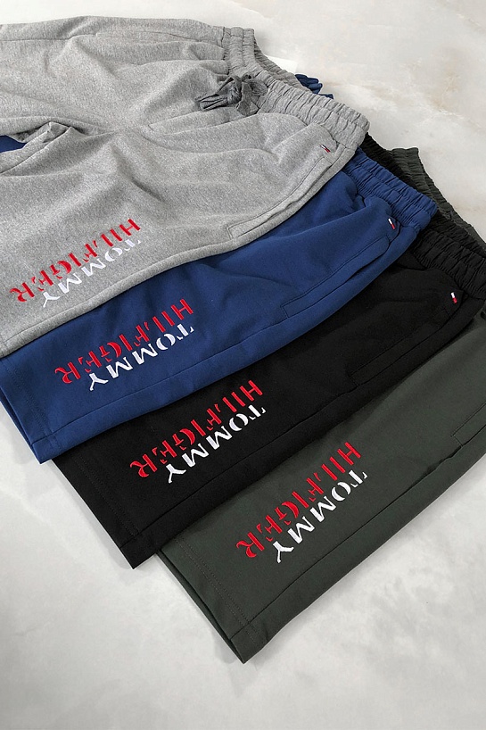 Чёрные мужские шорты Tommy Hilfiger