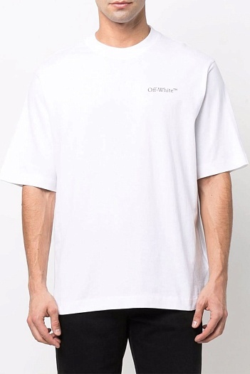 Белая оверсайз футболка Off-White Caravaggio Painting   