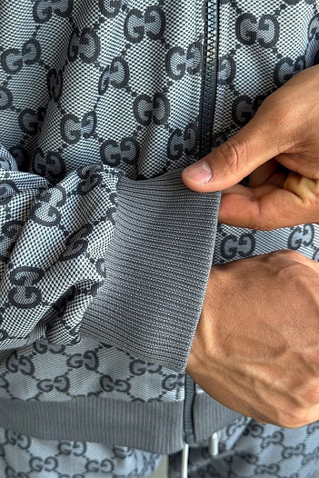 Кофта на молнии Gucci GG Monogram   