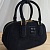Замшевая чёрная сумка MIU MIU 23x13 см