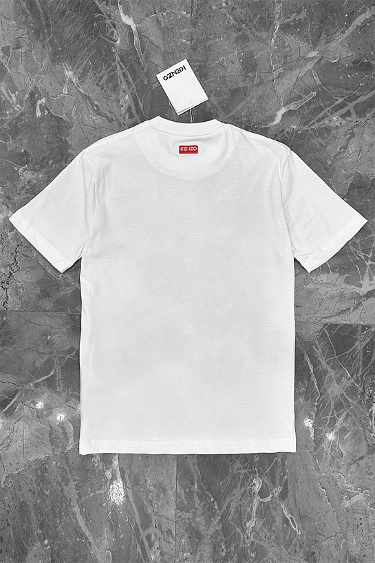 Белая футболка Kenzo Boke Flower graphic print