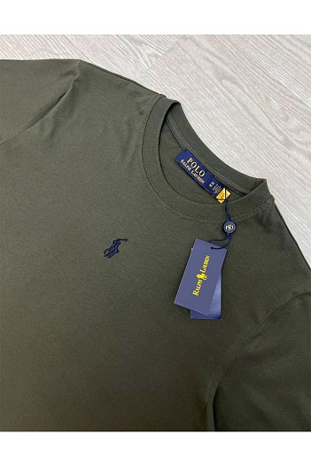 Футболка Polo Ralph Lauren зелёного цвета   