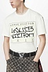 Футболка белого цвета Louis Vuitton Signature logo-print