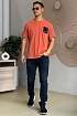 Мужские тёмно-синие джинсы Lacoste