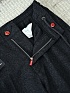 Мужские тёмно-серые брюки Kiton premium