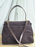 Замшевая сумка Balenciaga Rodeo Medium 35x23 см - Brown