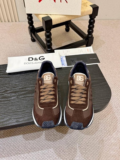 Мужские кроссовки Dolce & Gabbana Cushion - Brown   