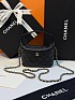 Кожаная сумка Chanel premium 18x12x6 см