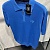 Мужское поло Stefano Ricci Eagle zip-neck - Blue