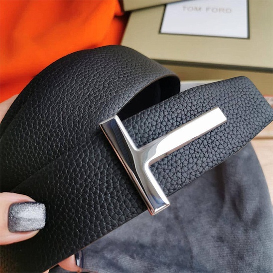 Кожаный ремень Tom Ford (длина 100 / 105 / 110 см)