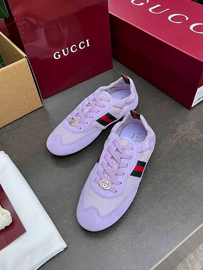 Женские кроссовки Gucci GG Shift premium   