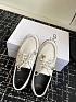 Женские замшевые лоферы Celine premium - White