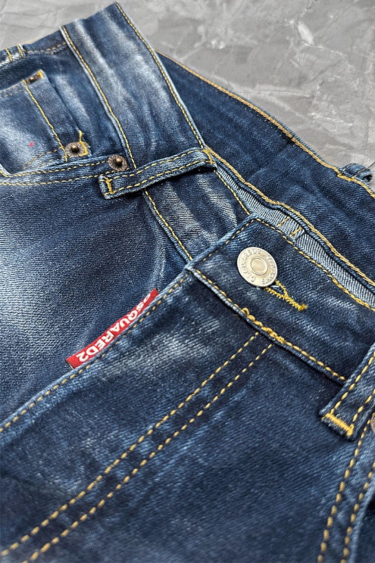 Мужские джинсовые шорты Dsquared2 Dean Caten