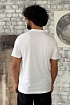 Футболка белого цвета Calvin Klein embroidered-logo