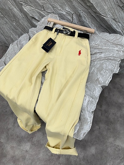Женские лимоные джинсы Polo Ralph Lauren   