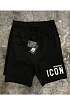 Мужские шорты Dsquared2 "ICON" - Black