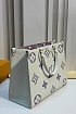 Женская кожаная сумка Louis Vuitton Onthego MM Premium 35x27x14 см