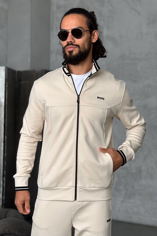Спортивный костюм бежевого цвета Hugo Boss