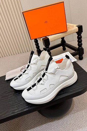 Мужские кроссовки Hermes Katana - White   
