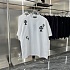 Белая оверсайз футболка Chrome Hearts Premium