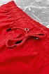 Мужские красные шорты Hugo Boss Dugo logo-embroidered