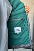 Мужская серая куртка Lacoste logo-patch